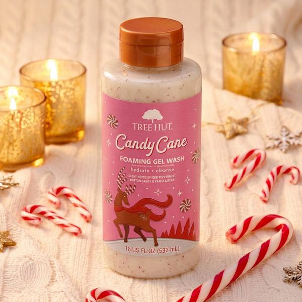 Tree Hut Candy Cane Foaming Gel Wash #2