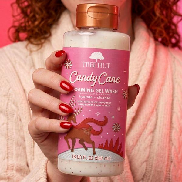 Tree Hut Candy Cane Foaming Gel Wash #6