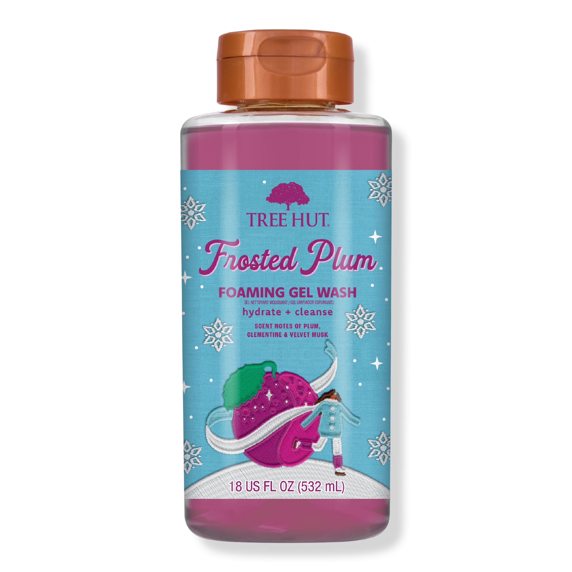 Tree Hut Frosted Plum Foaming Gel Wash #1