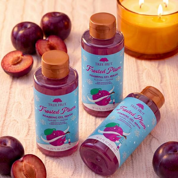 Tree Hut Frosted Plum Foaming Gel Wash #2