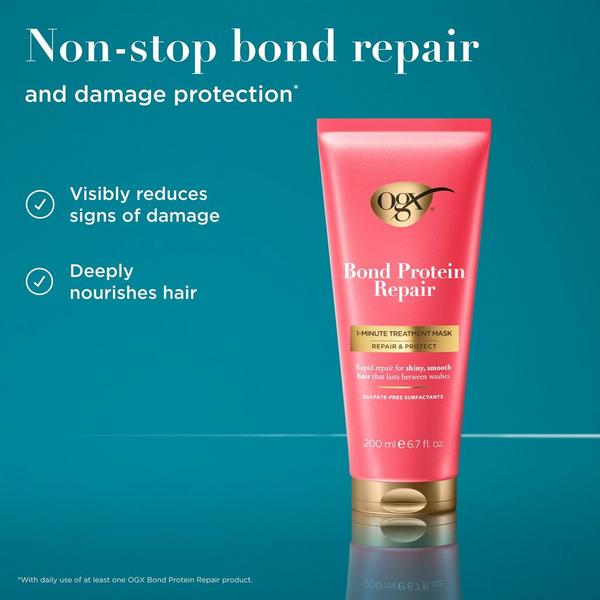 OGX Repair & Protect Bond Protein Repair Treatment Mask #3