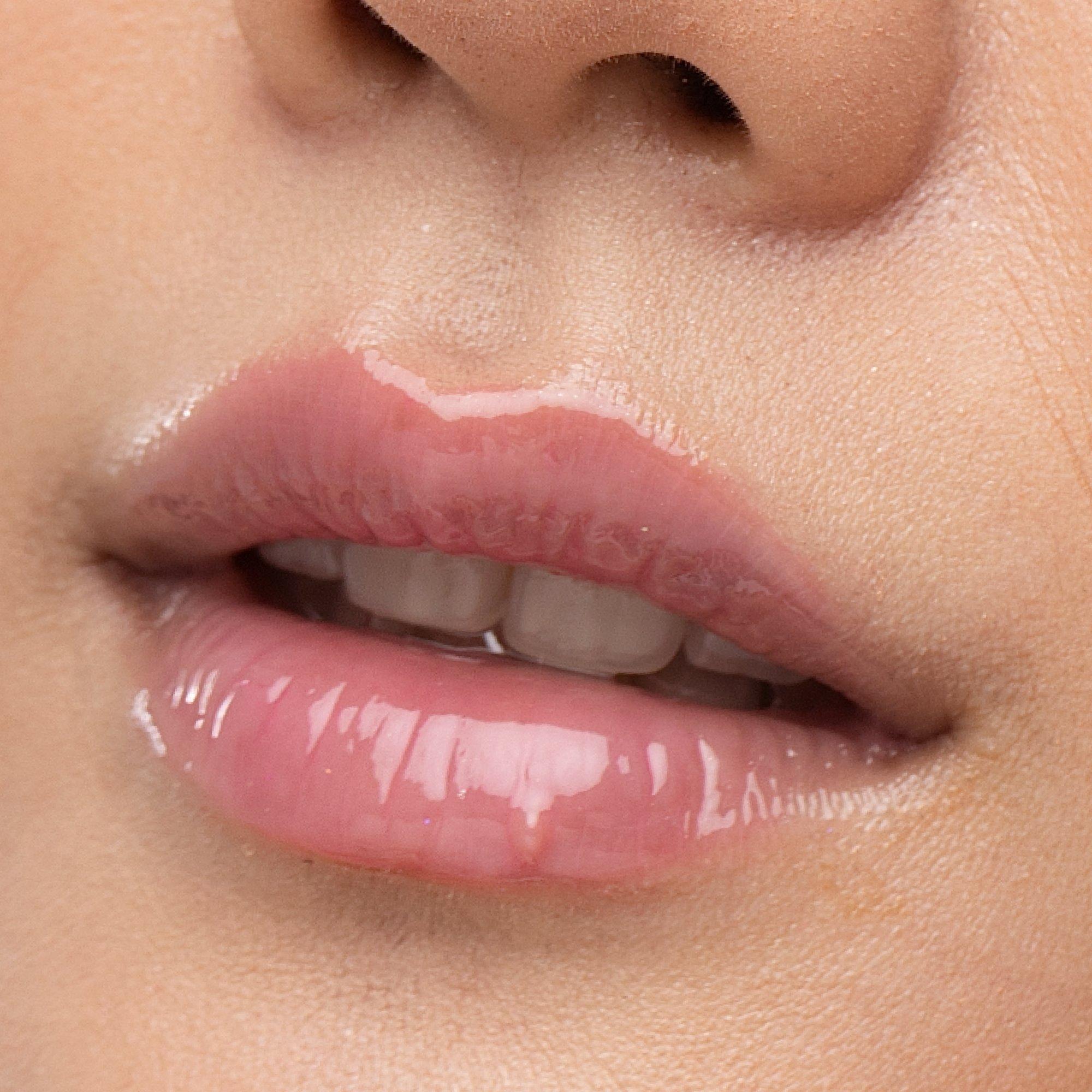 The Crème Shop Peanuts Tinted Jelly Lip Oil - Pink Afterglow — фото 4