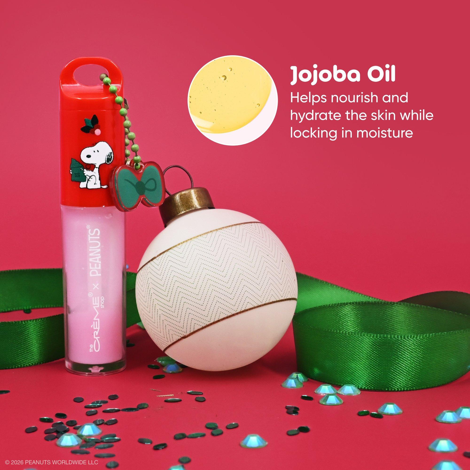 The Crème Shop Peanuts Tinted Jelly Lip Oil - Pink Afterglow — фото 5