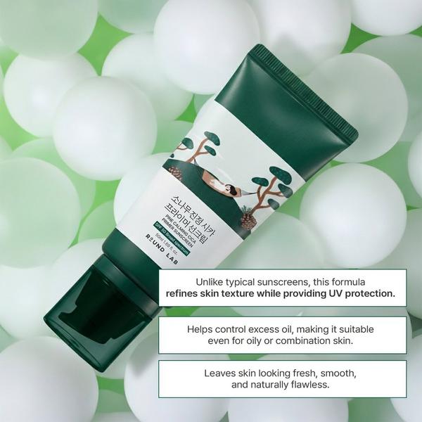 ROUND LAB Pine Calming Cica Primer Sunscreen #4