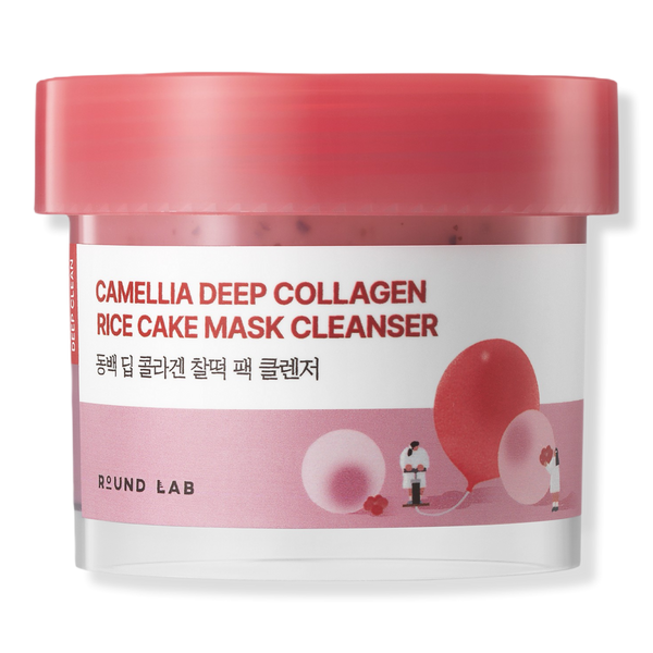 ROUND LAB Camellia Deep Collagen Rice Cake Mask Cleanser #1
