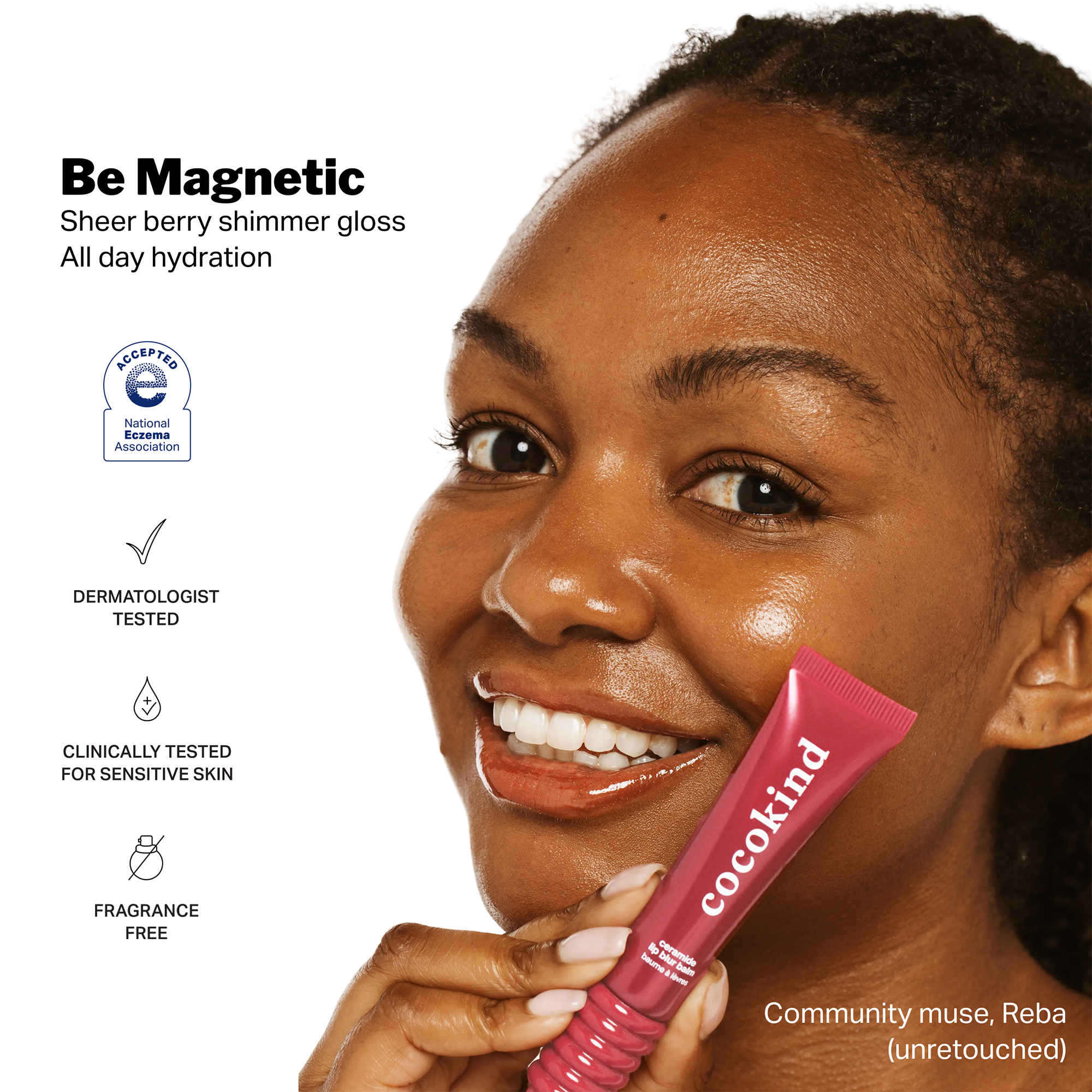 Набор из двух бальзамов для губ и подвесок cocokind Lip Balm + Charm — фото 5