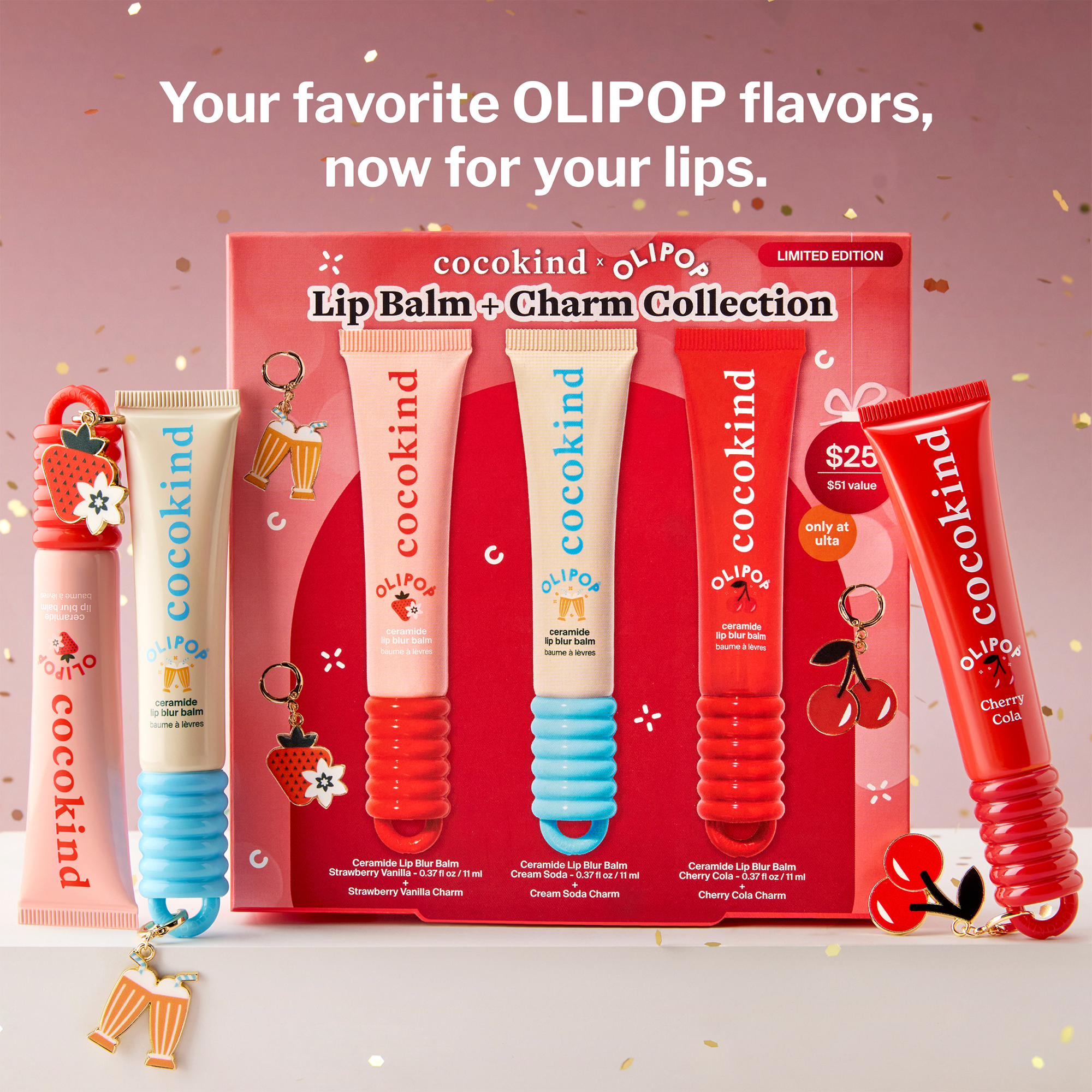 Набор бальзам для губ и подвеска cocokind Lip Balm + Charm — фото 5