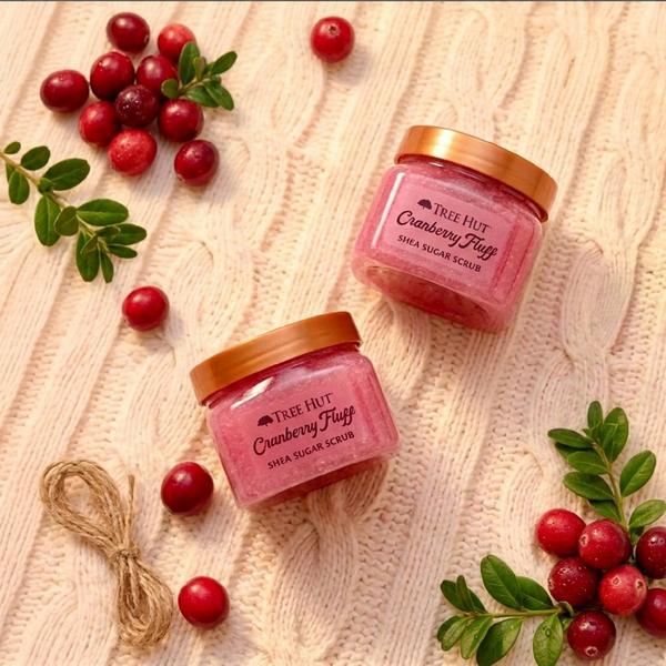 Tree Hut Cranberry Fluff Shea Sugar Scrub #2