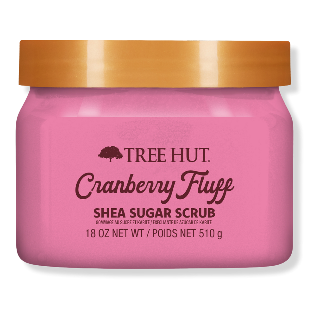 Tree Hut Cranberry Fluff Shea Sugar Scrub - 18.0 oz