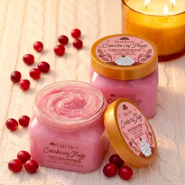Tree Hut Cranberry Fluff Shea Sugar Scrub #2