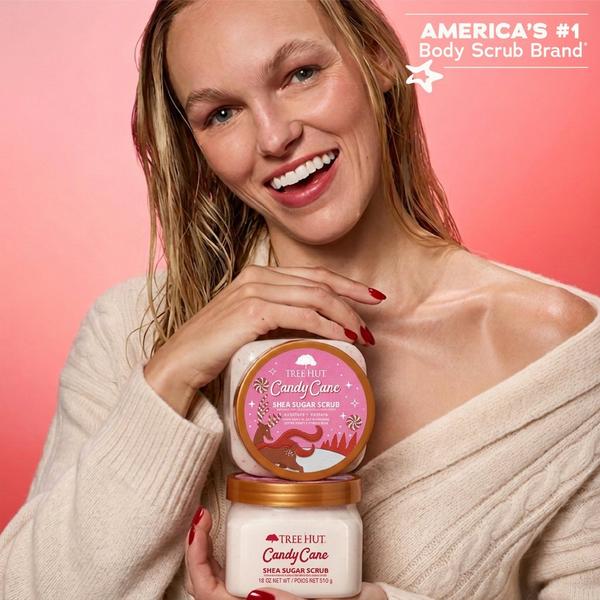 Tree Hut Candy Cane Shea Sugar Scrub #6