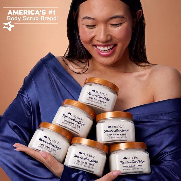Tree Hut Marshmallow Lodge Shea Sugar Scrub #6
