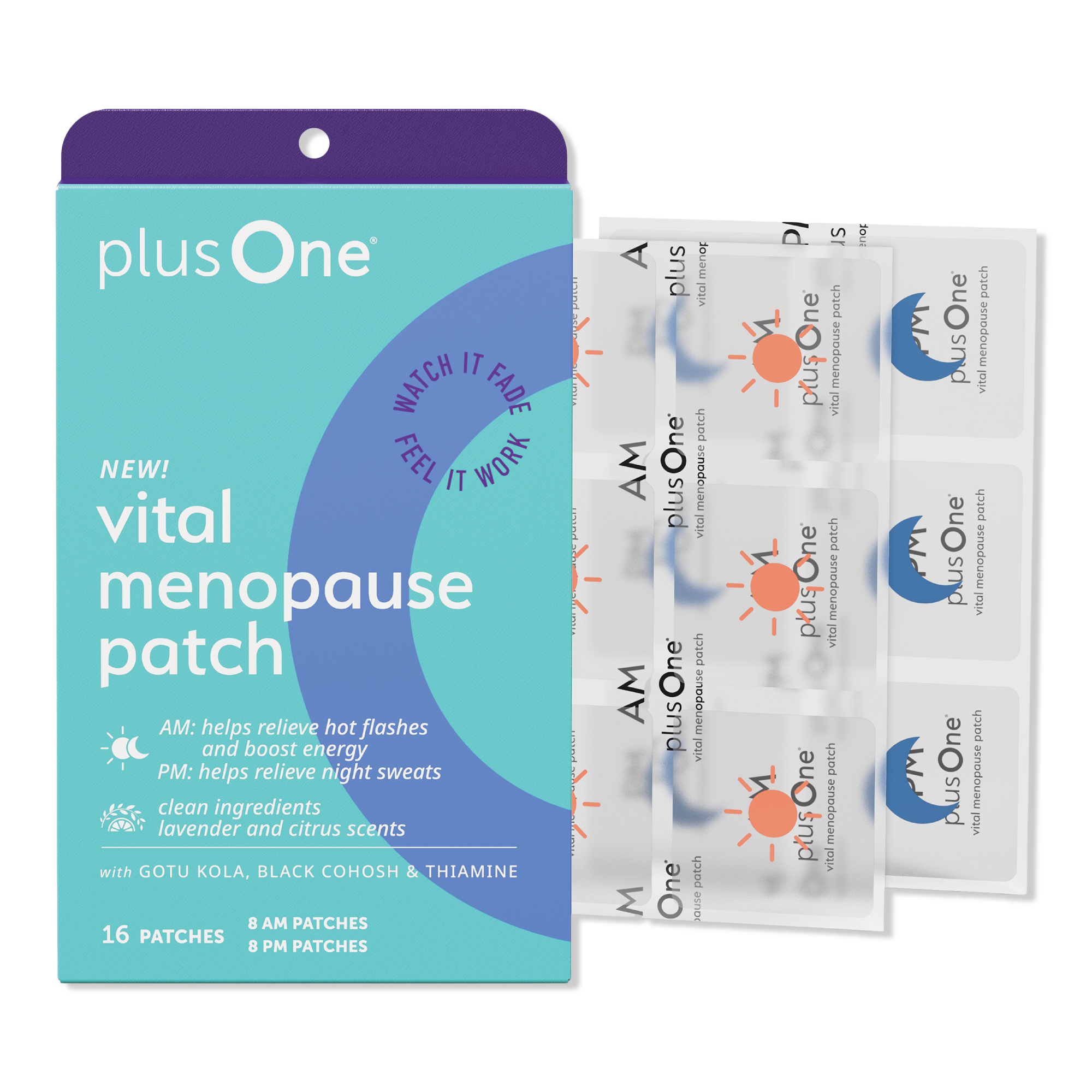 plusOne Vital Menopause Patch​es #1