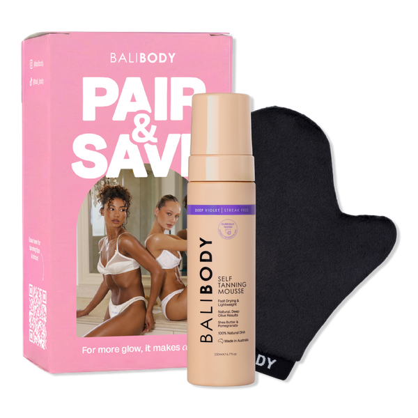 Bali Body Self Tanning Mousse & Mitt Set #1