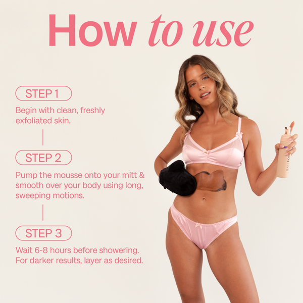 Bali Body Self Tanning Mousse & Mitt Set #7