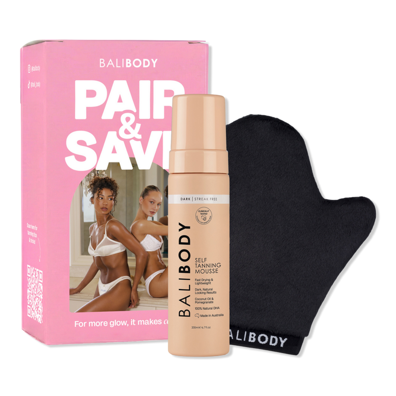 BALI BODY バリボディ　bali body Bali Body - Dark Self Tanning Mousse & Mitt Set | Ulta Beauty