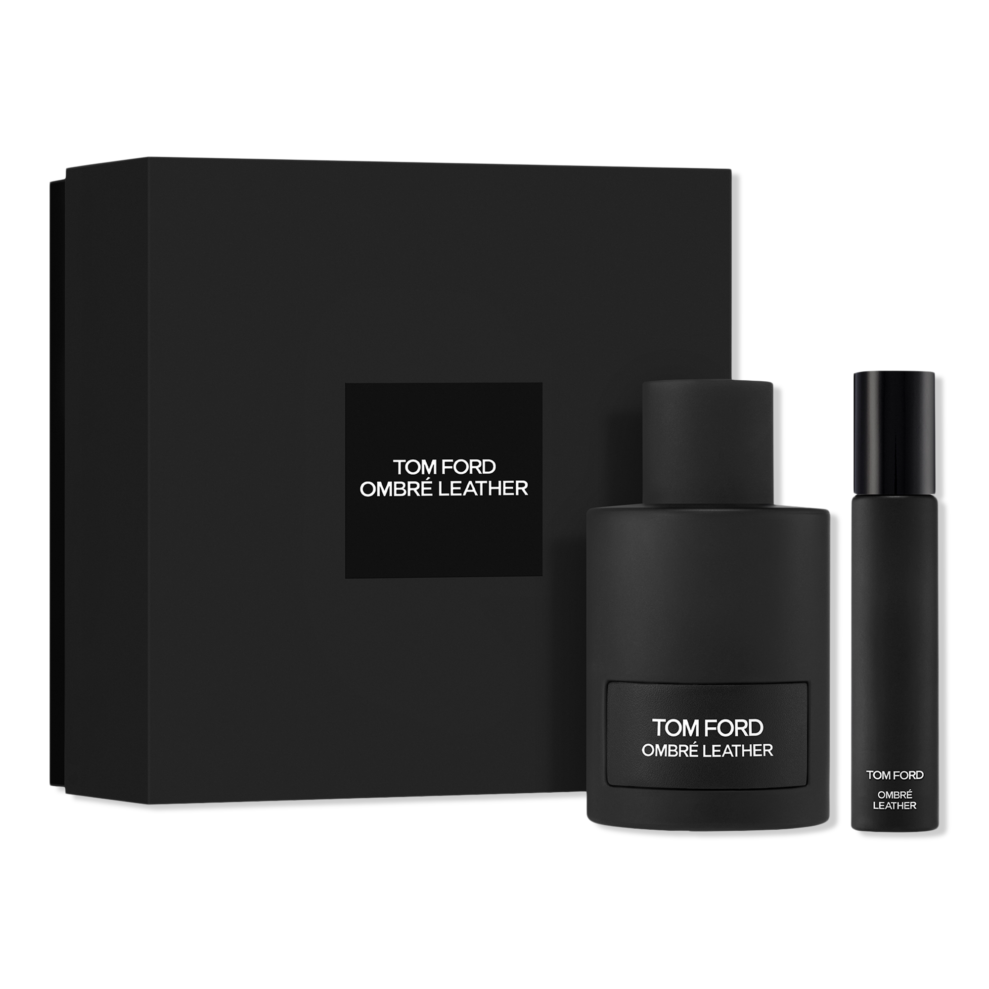 Ombré Leather Eau De Parfum Set With Travel Spray