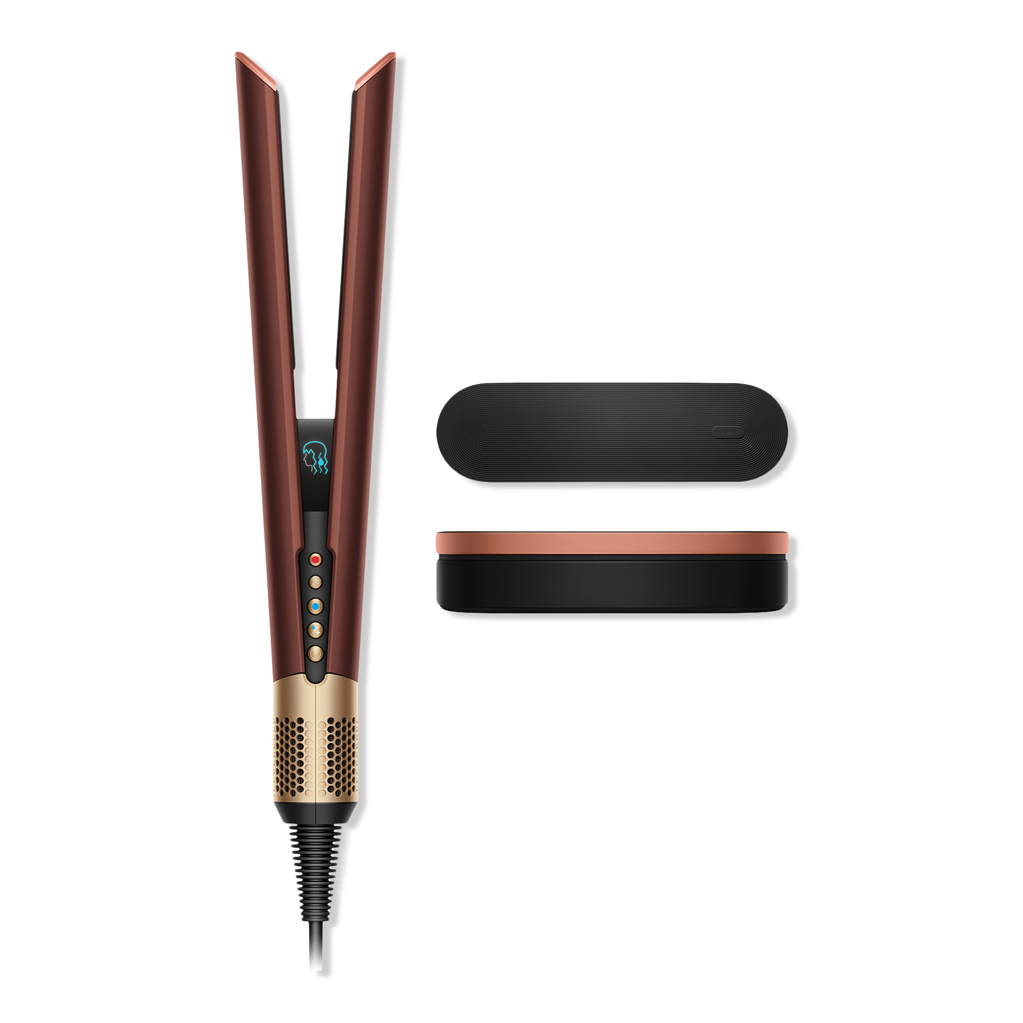 Выпрямитель для влажных и сухих волос Dyson Airstrait, Plum and Copper, лимитированный
