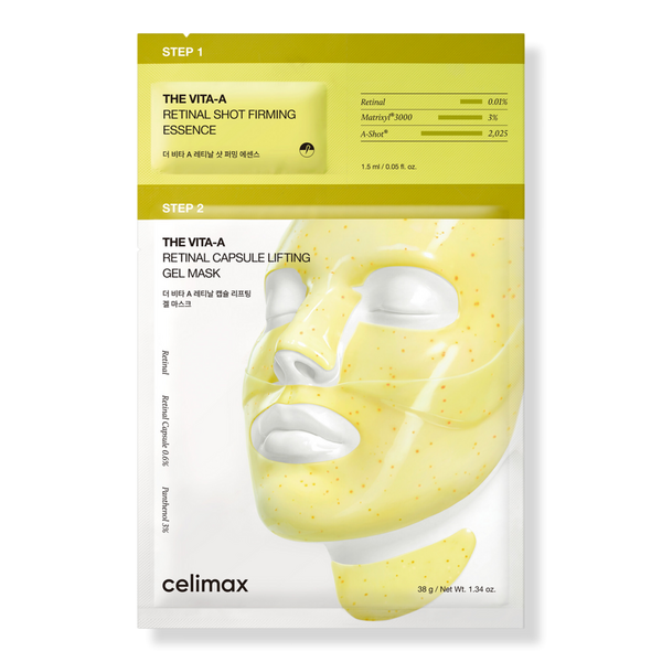 celimax The Vita-A Retinal Shot Tightening 2-Step Gel Mask #1