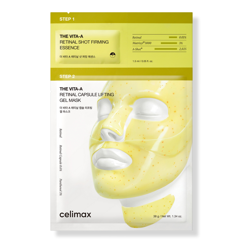 THE VITA-A RETINAL SHOT TIGHTENING 2-STEP GEL MASK
