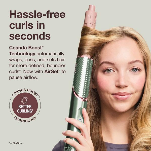 Shark Beauty FlexStyle IonCurl Ion Air Drying, Curling & Styling System in Strawberry Matcha #8