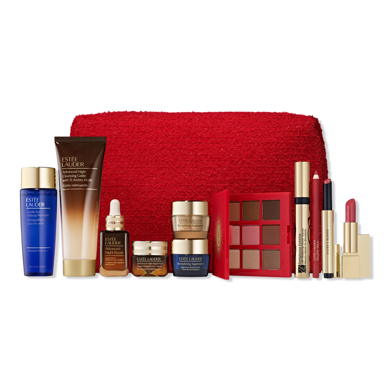 ESTEE LAUDER ホリデー スペシャル セット Estée Lauder - 12-Piece Holiday Blockbuster 9 Full-Sizes + More