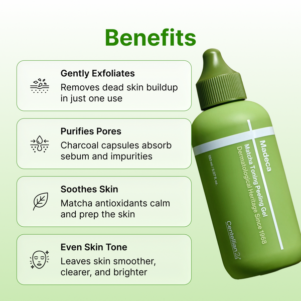 Centellian24 Madeca Matcha Toning Peeling Gel #5