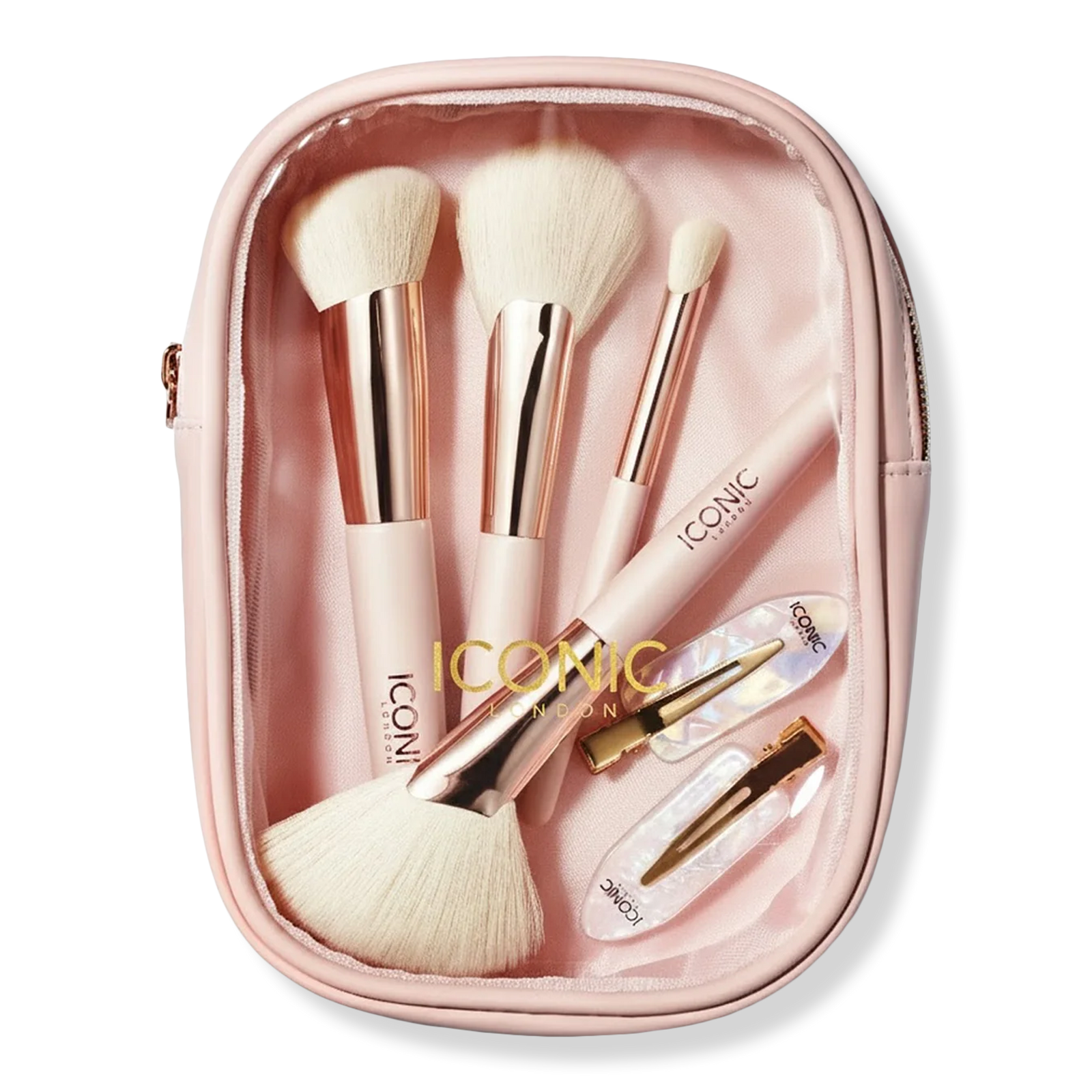 ICONIC LONDON - Free On the glow brush & accessories set with $60