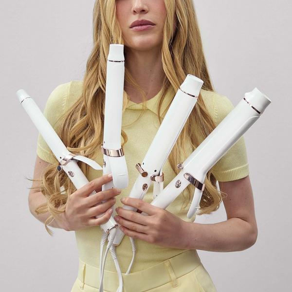 T3 SinglePass Curl X Ceramic Extra-Long Barrel Curling Iron #6