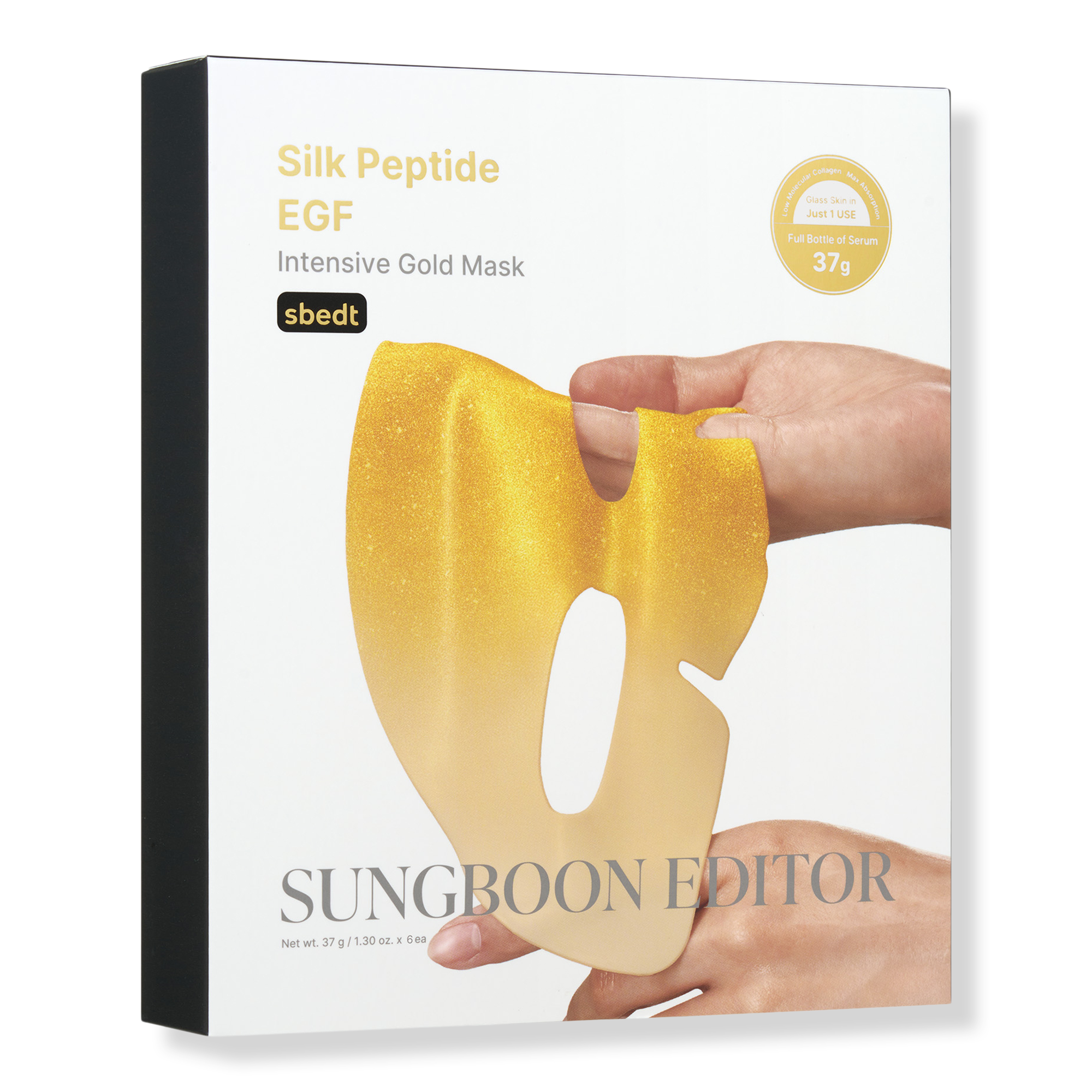 SUNGBOON EDITOR Silk Peptide EGF Gold Intensive Mask #1