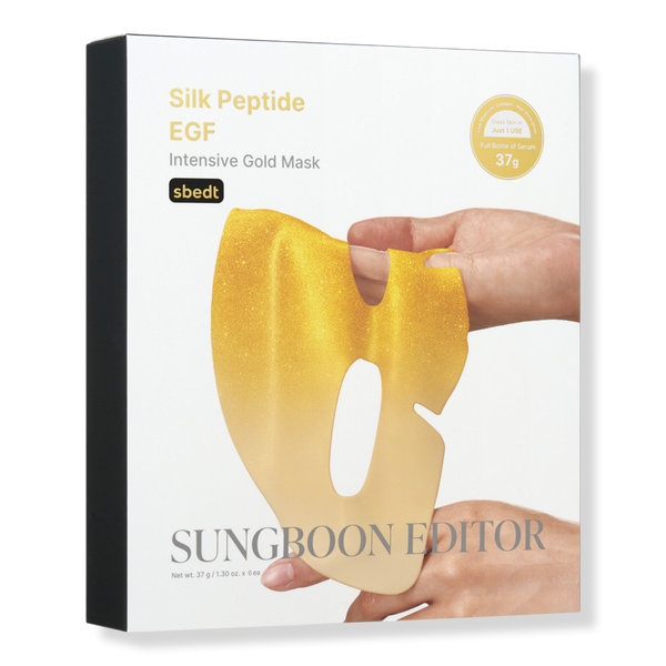 SUNGBOON EDITOR Silk Peptide EGF Gold Intensive Mask #1