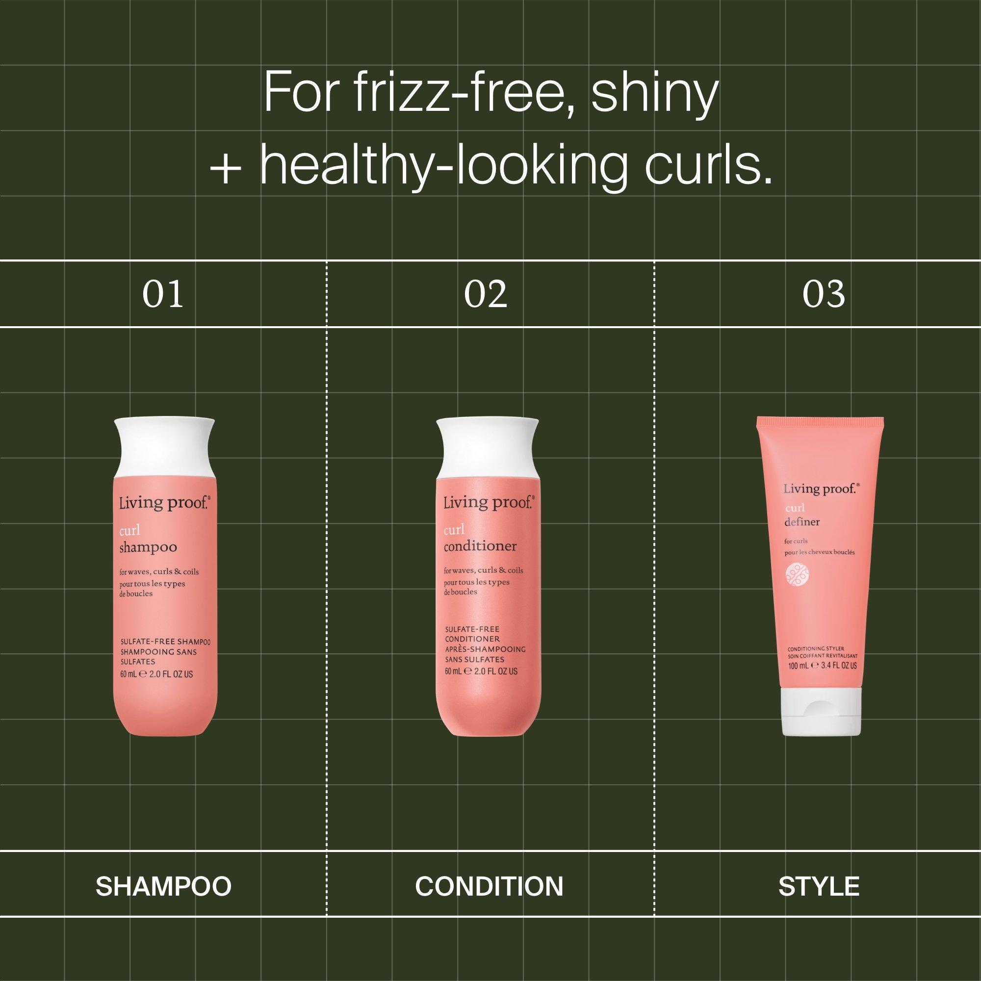 Пробный набор для вьющихся волос Living Proof Curl Definition & Moisture — фото 8