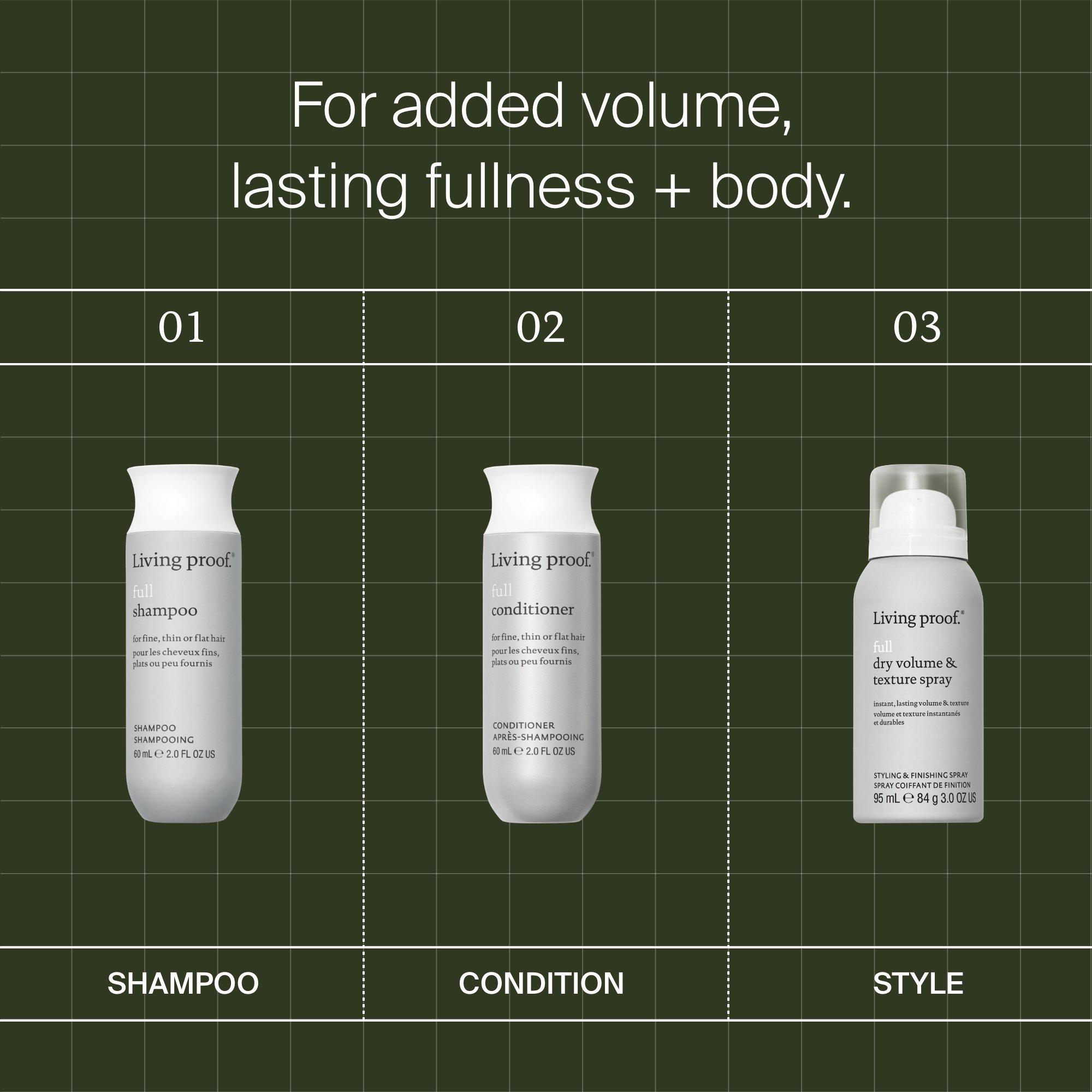 Пробный набор для объёма и текстуры волос Living Proof Full Volume & Texture — фото 8
