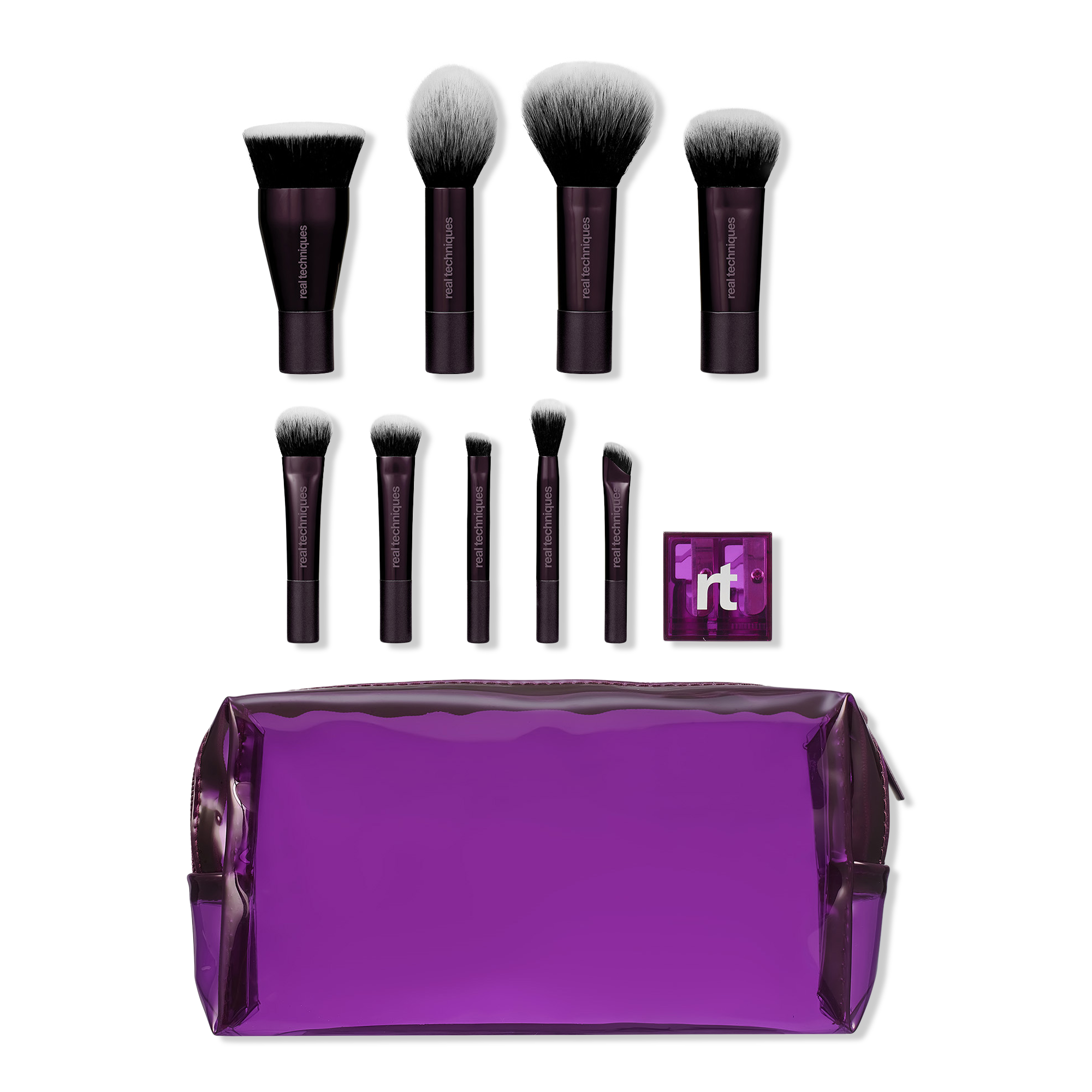 Real Techniques On-The-Go Slay Travel Brush Set & Bag #1