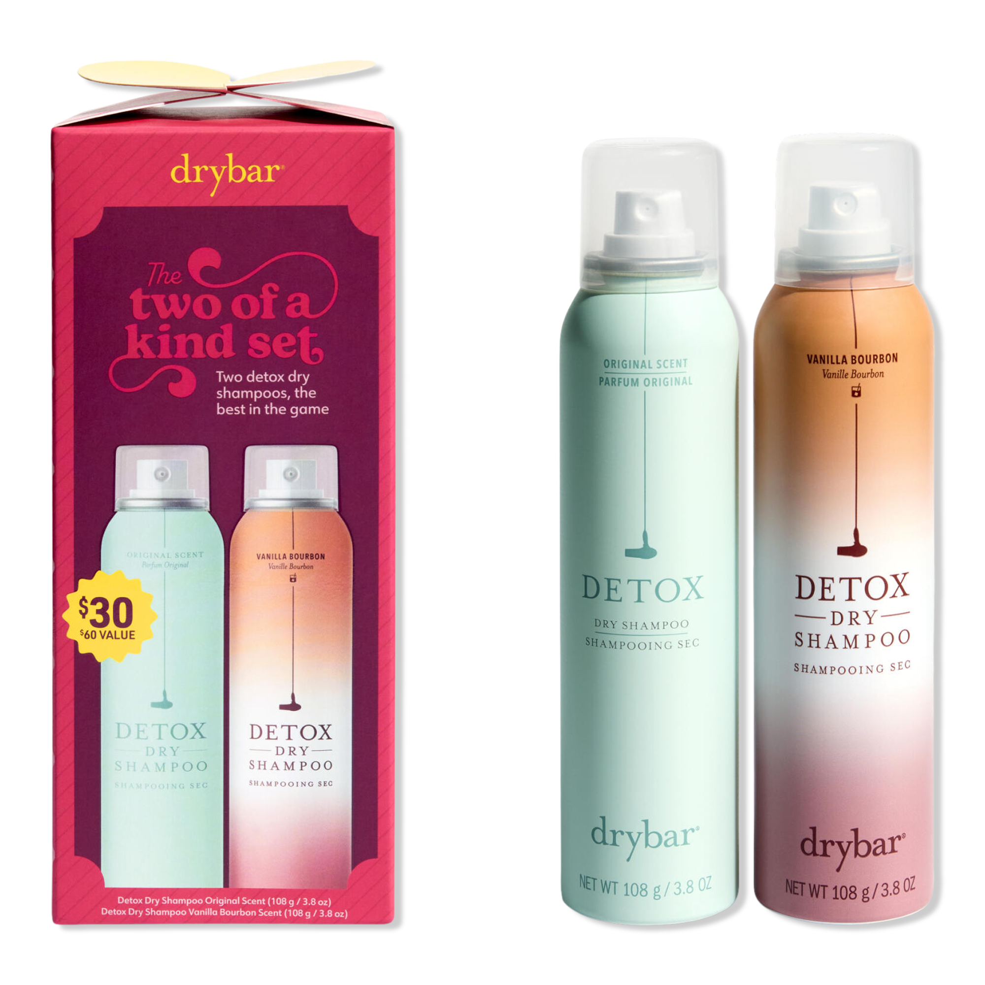 Drybar Two of a Kind Detox Dry Shampoo Set #1