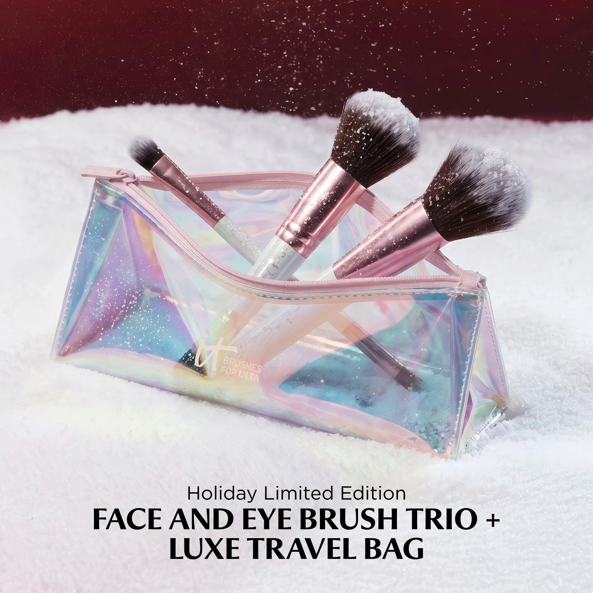 Сумки IT Brushes For ULTA Airbrush Limited Edition Face & Eye Brush Trio + Luxe Travel — фото 2