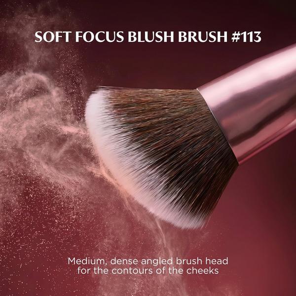 IT Brushes For ULTA Airbrush Limited Edition Face & Eye Brush Trio + Luxe Travel Bag #5
