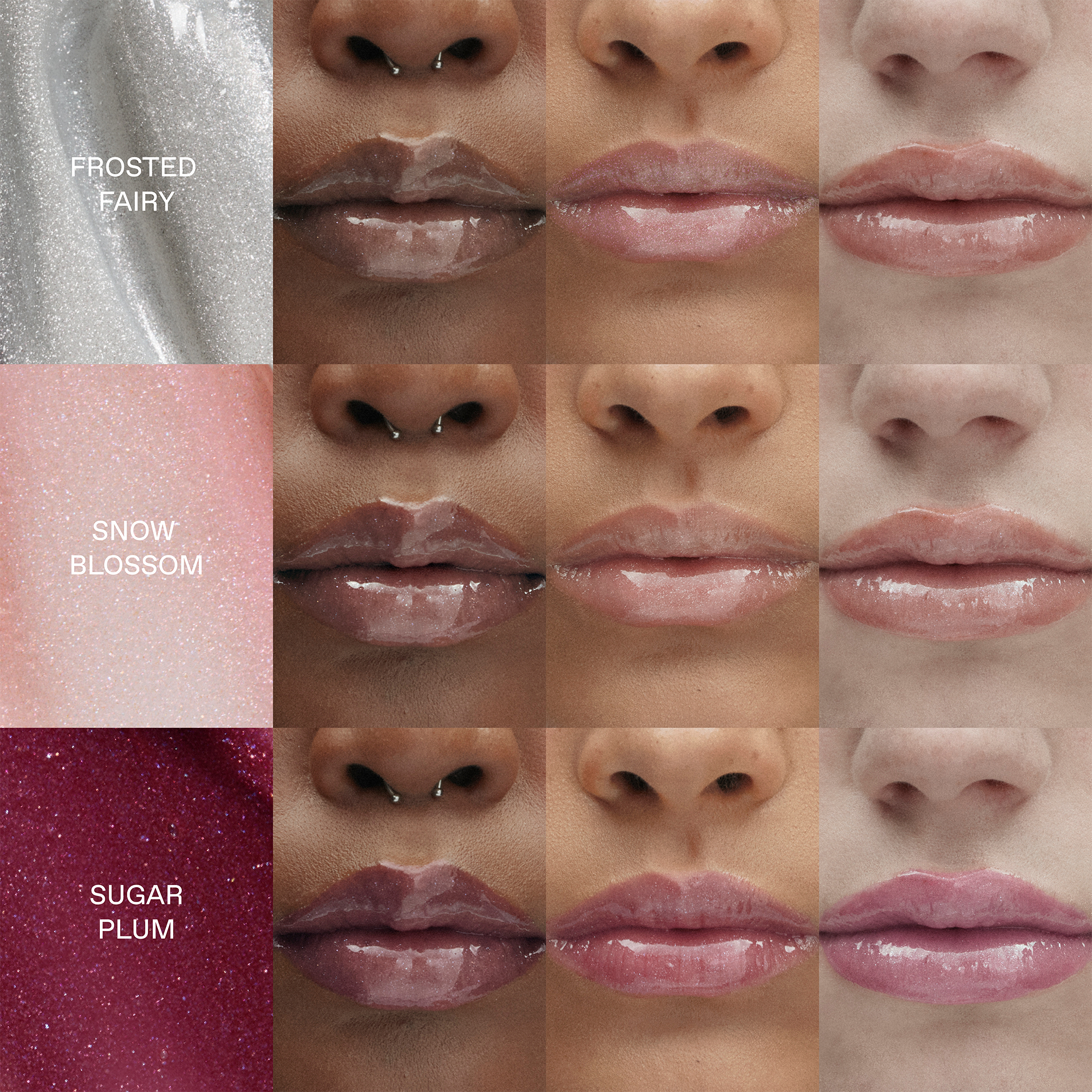 Мини-набор блесков-бальзамов для губ r.e.m. beauty The Gloss Barre — фото 3