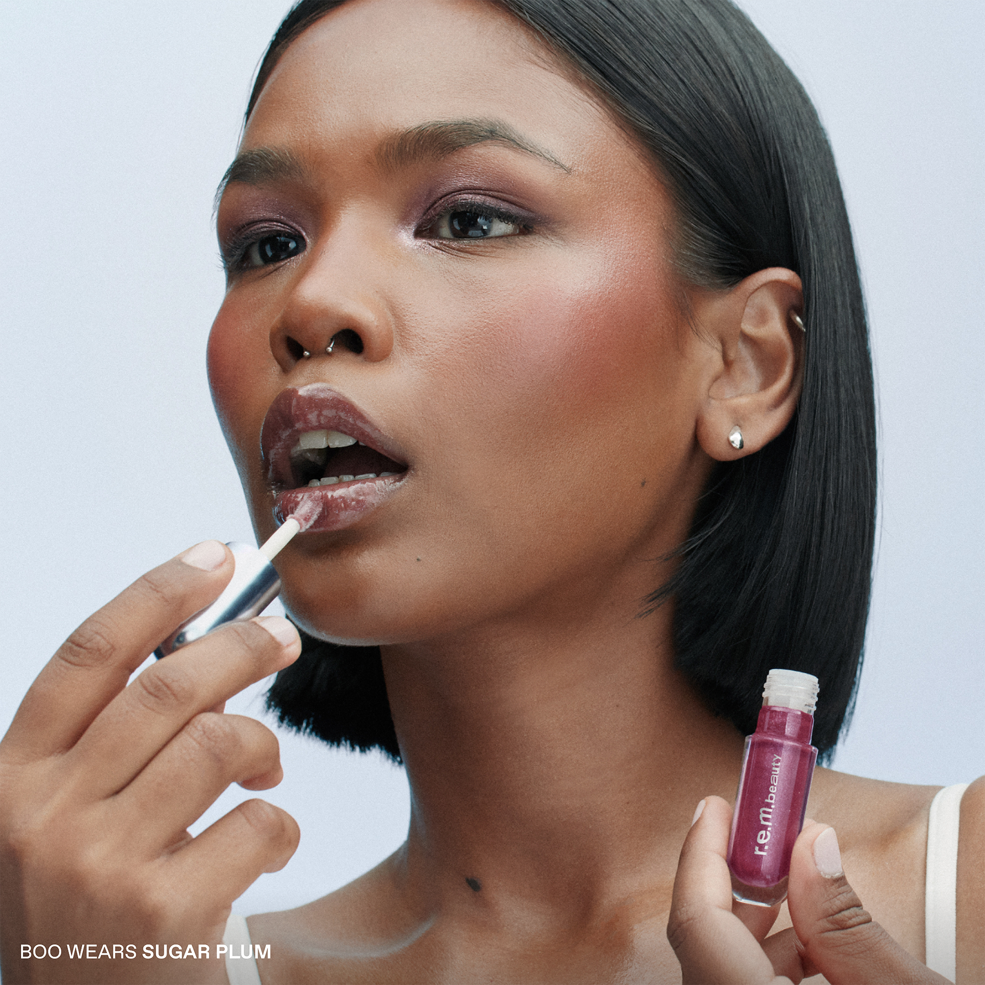 Мини-набор блесков-бальзамов для губ r.e.m. beauty The Gloss Barre — фото 6