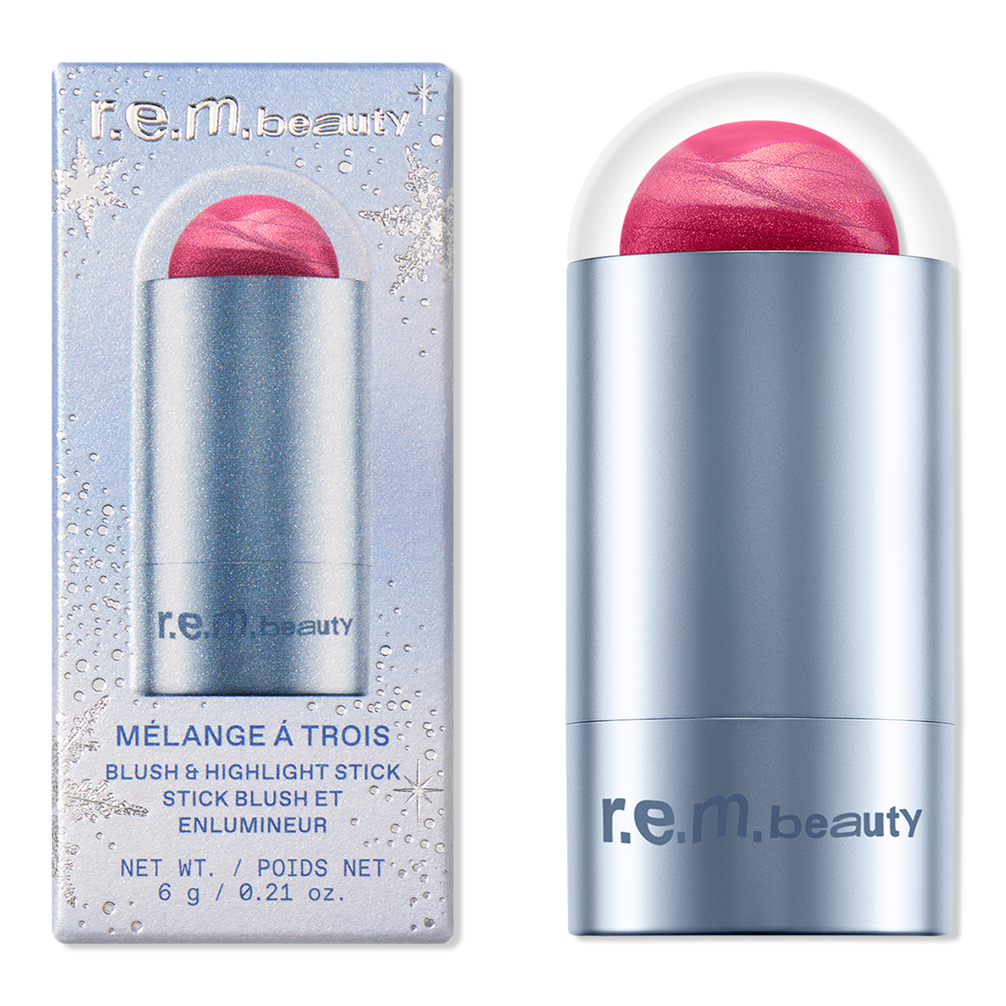 Стик для румян и хайлайтера r.e.m. beauty Mélange à Trois, цвет: Cheeky — фото 1