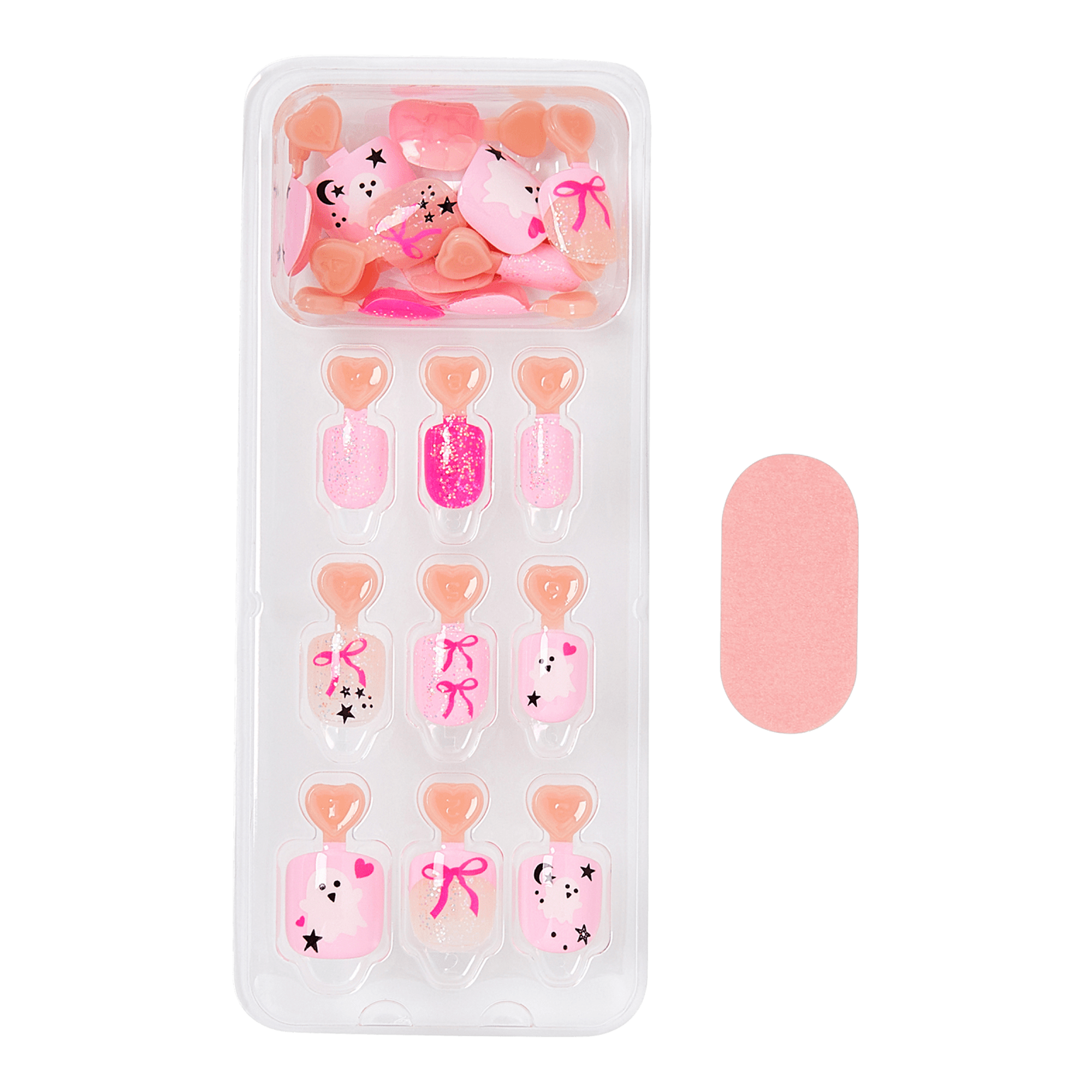 Impress Mini Short Squoval Press On Nails for Kids, Sweet Spooks - thumbnail 2