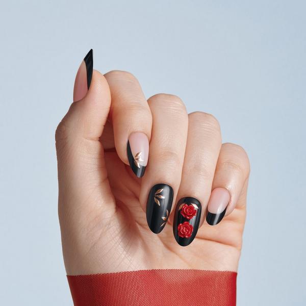 Kiss Core Design Medium Almond Press On Nails, Drop Dead Gorgeous #4