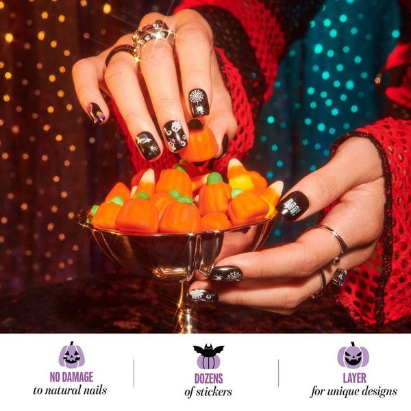 Kiss Art Stickers Press On Nails, Creepin’ #7