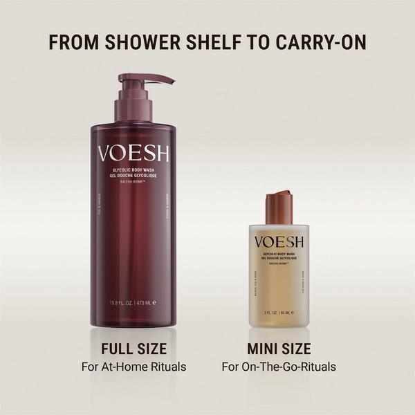 VOESH Mini Exfoliating Glycolic Acid Body Wash for Soft Glowing Skin #5