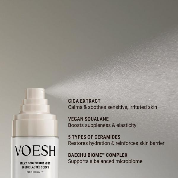 VOESH Soothing Milky Body Mist with Ceramides & Cica for Barrier Support #3
