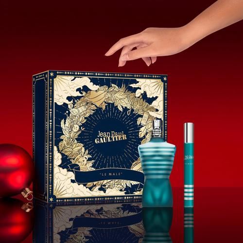 Jean Paul Gaultier & ULTIMA II 香水セット Jean Paul Gaultier - Le Male Eau de Toilette 2 Piece Gift Set for