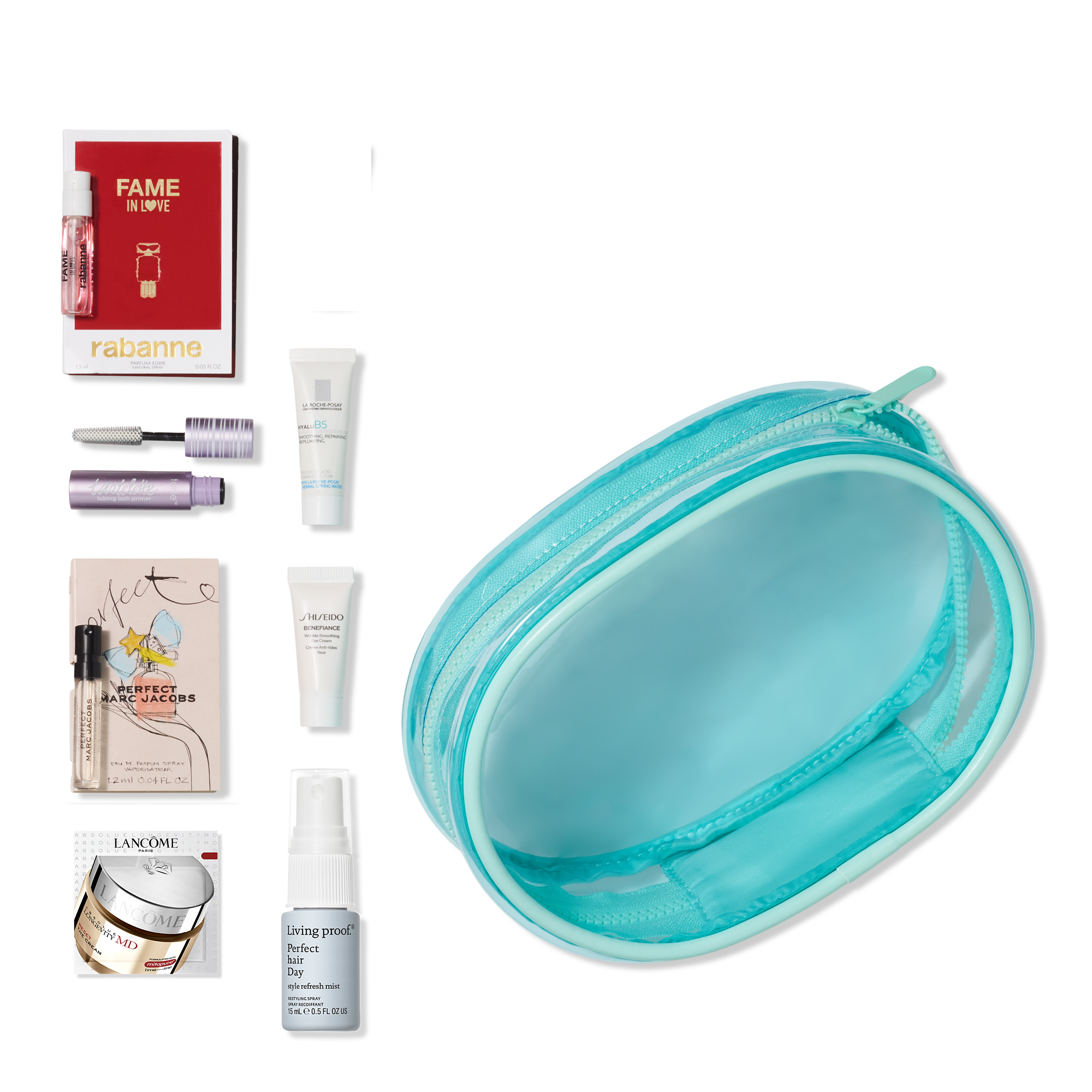 Variety Free 7 Piece Beauty Bag with select $90 shipped purchase INTERNATIONAL SHIPPING