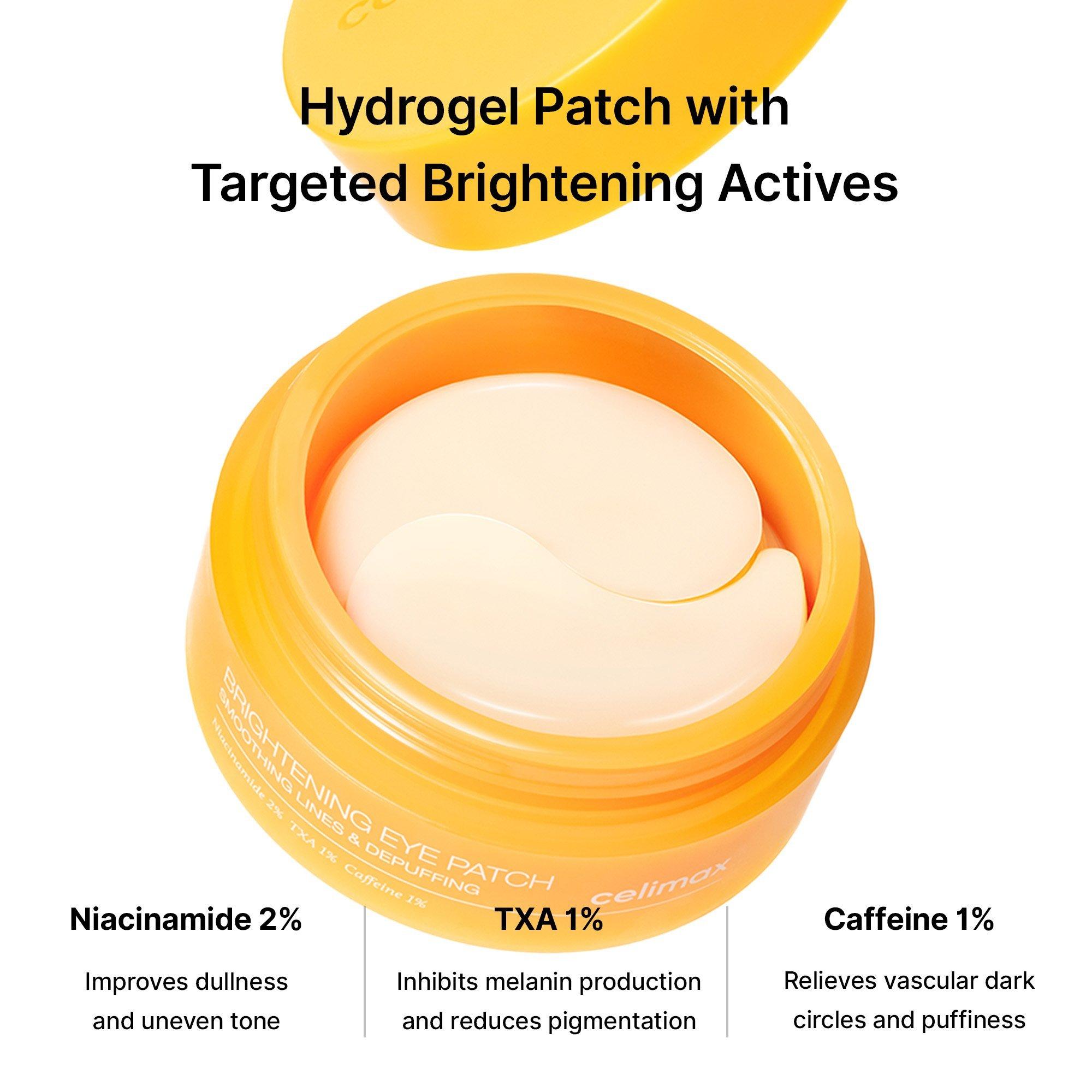 Осветляющие патчи для глаз с транексамовой кислотой Celimax TXA — фото 3