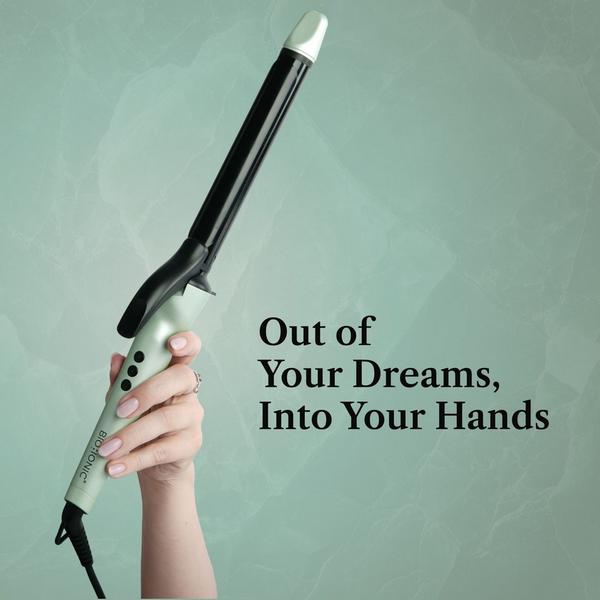 Bio Ionic Jade Dream Long Barrel Curling Iron #4