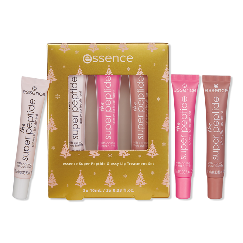 Essence - Super Peptide Glossy Lip Treatment Holiday Gift Set